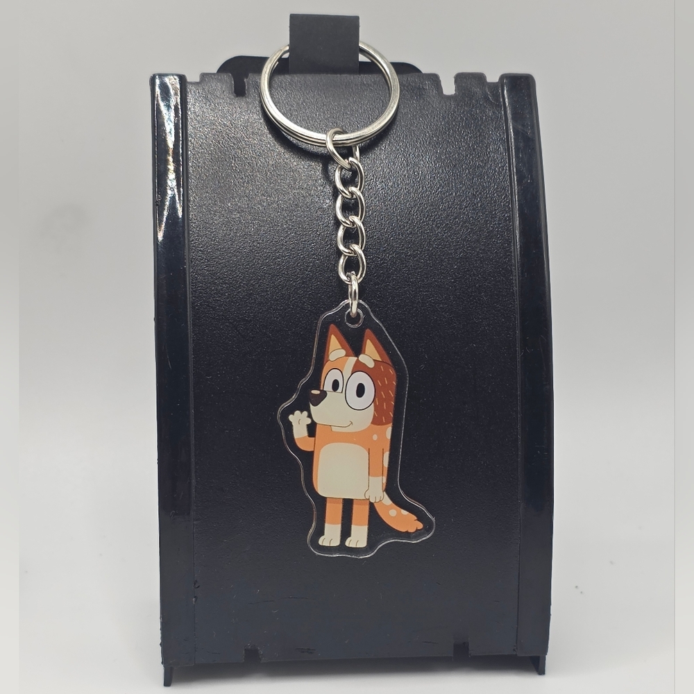 Choose One! Bluey Bingo And Family Keychains Blue Heeler - Picture 6 of 15